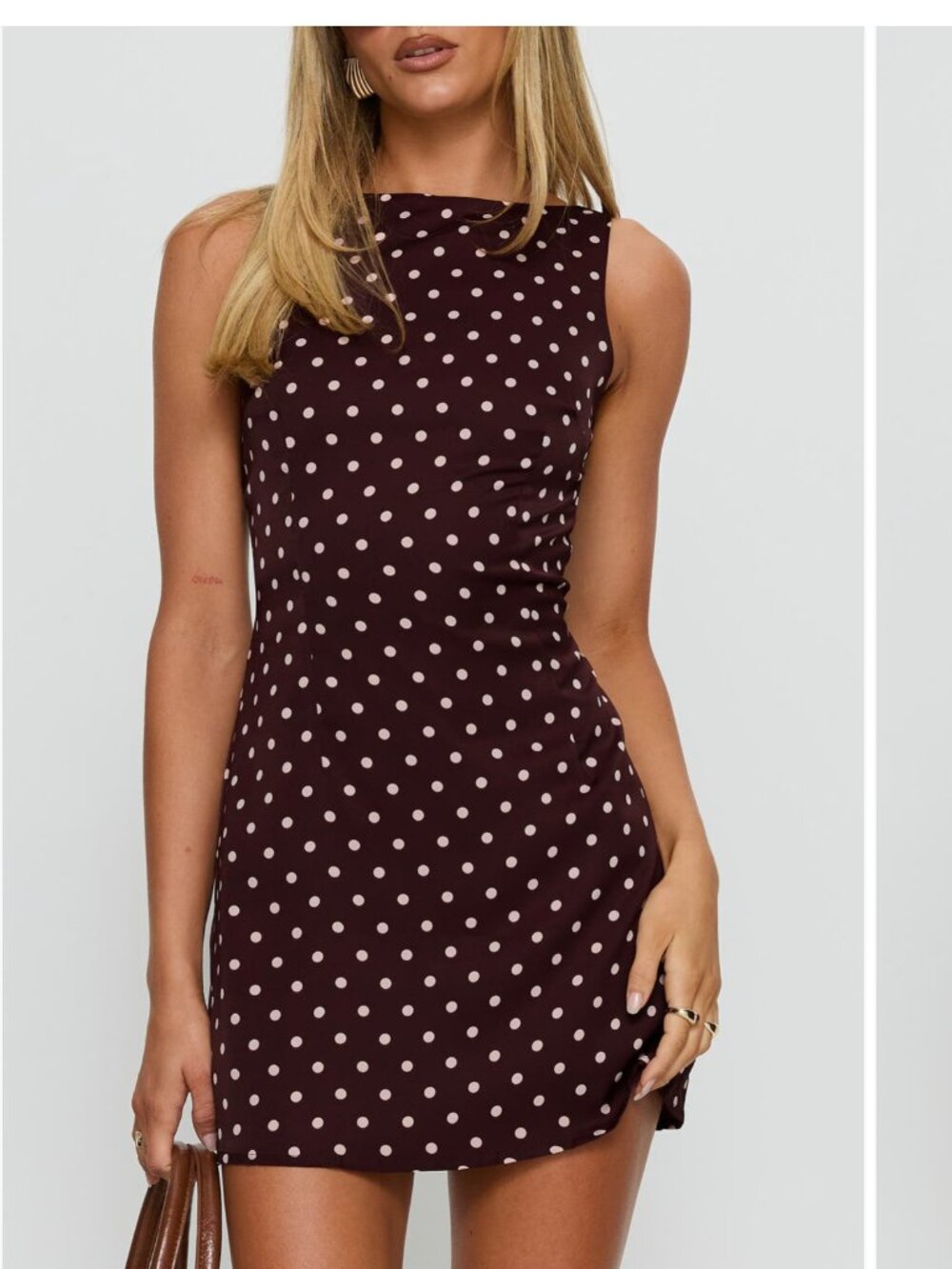 Princess Polly Kherin Polka Dot Skirted Romper